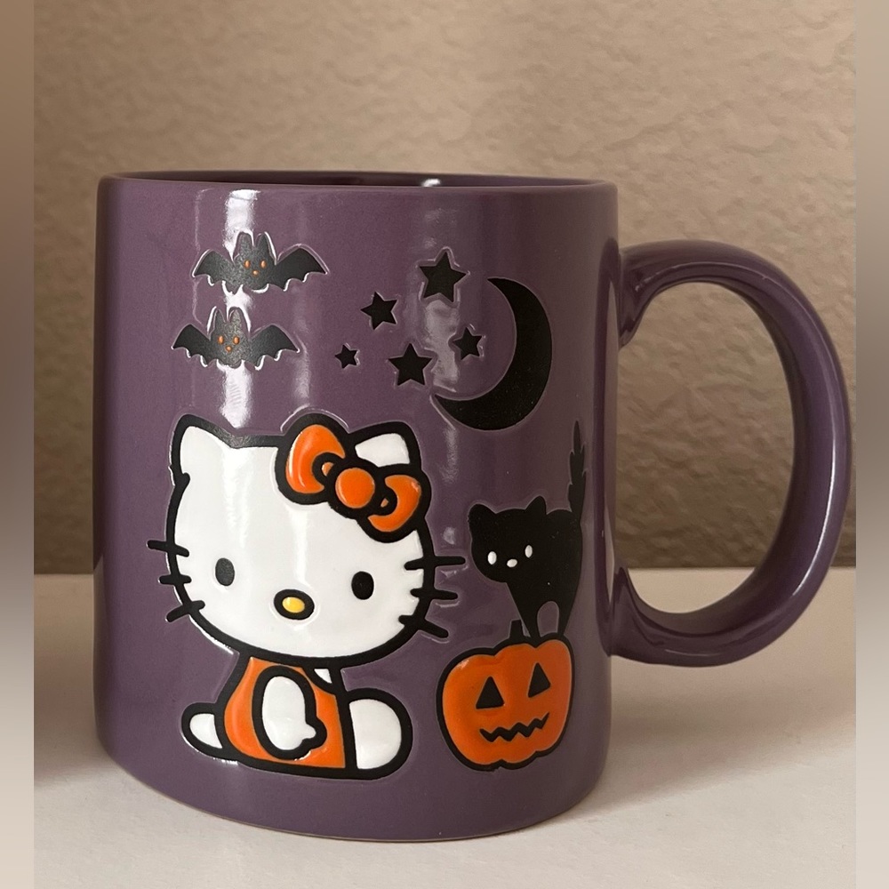 Hello kitty halloween coffee mug